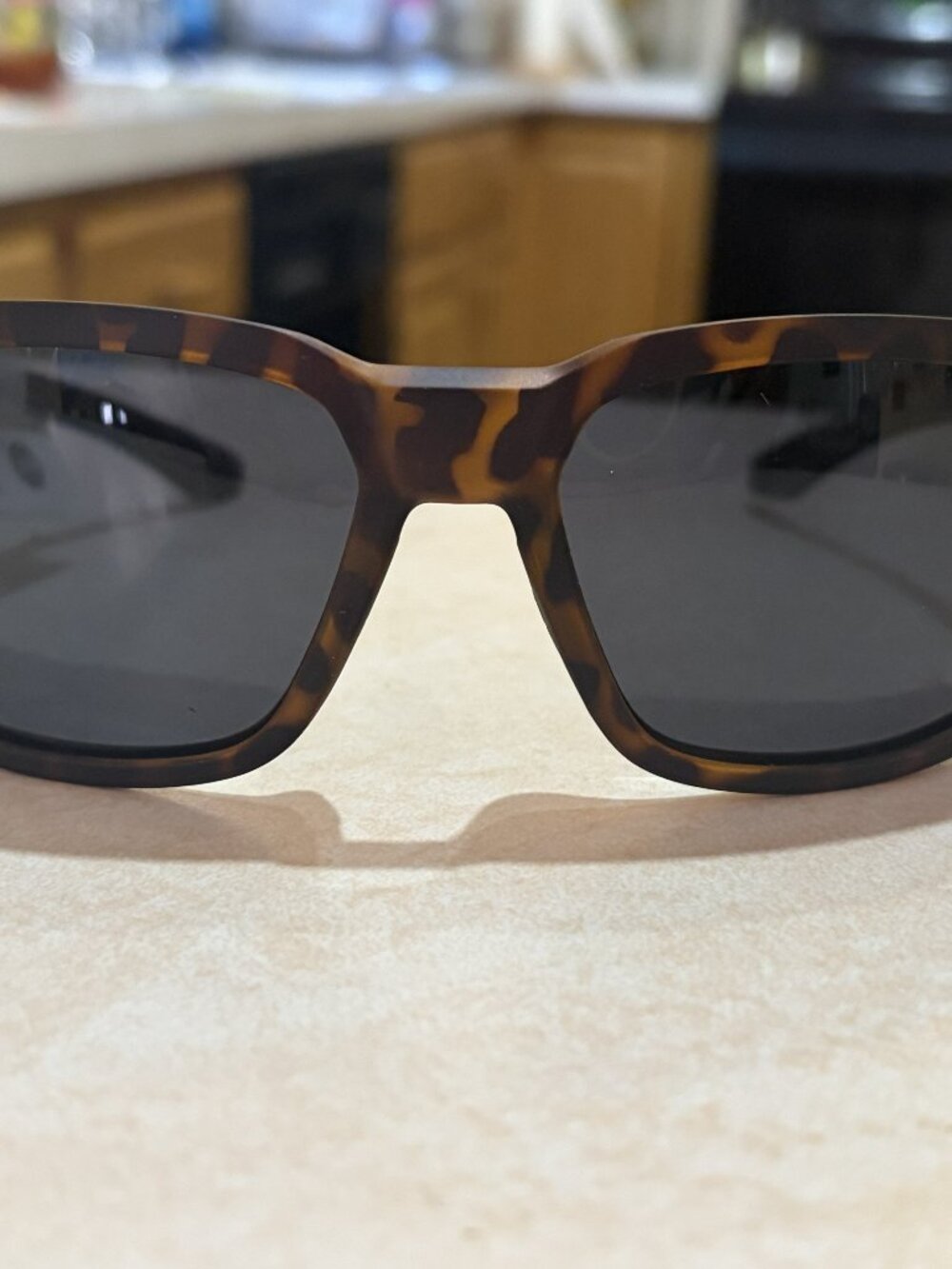 NWT Reverb Brown squared sunglasses